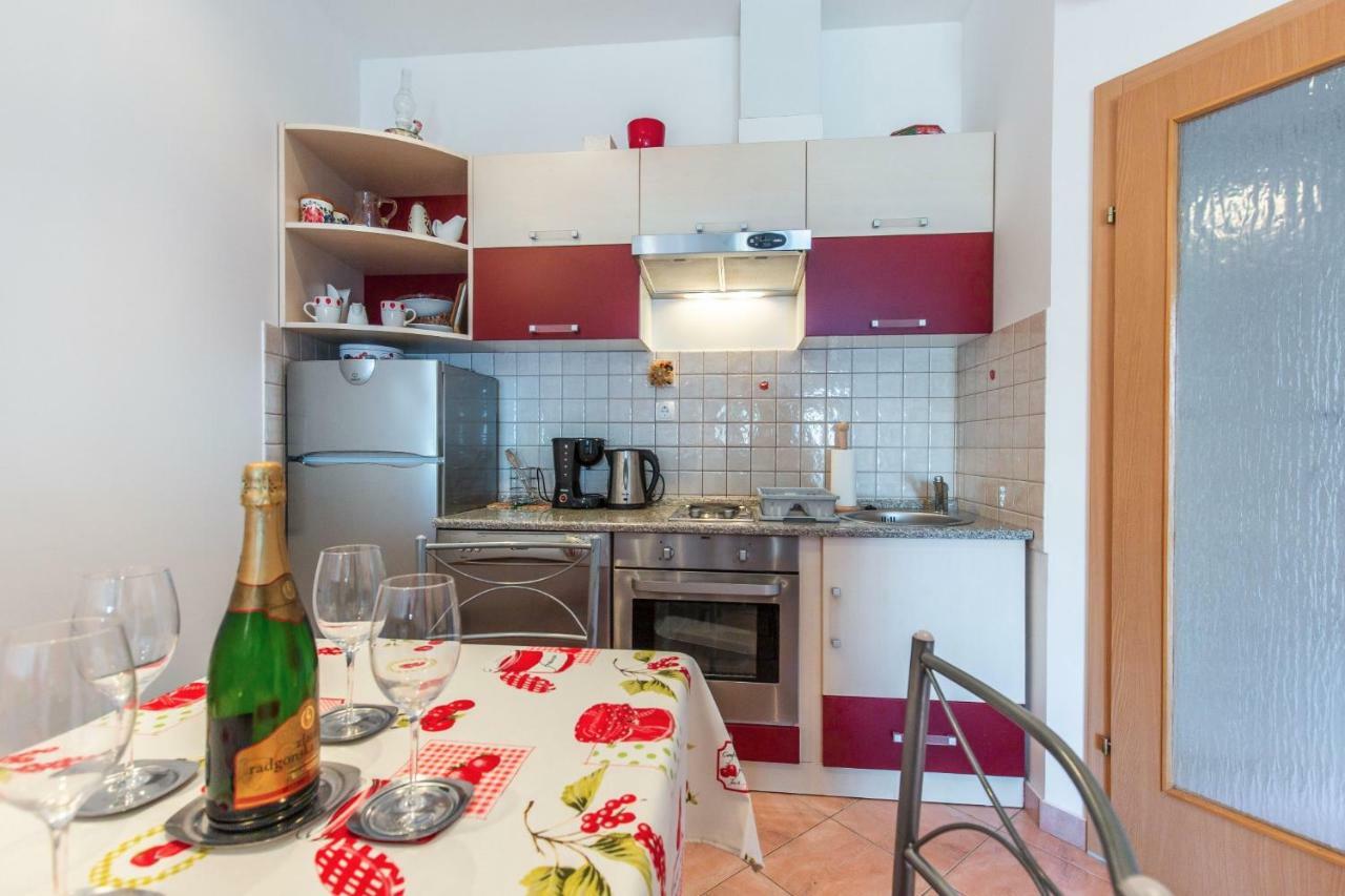Apartment Jasna With Breathtaking Sea View, Terrace And Free Parking Hreljin Esterno foto