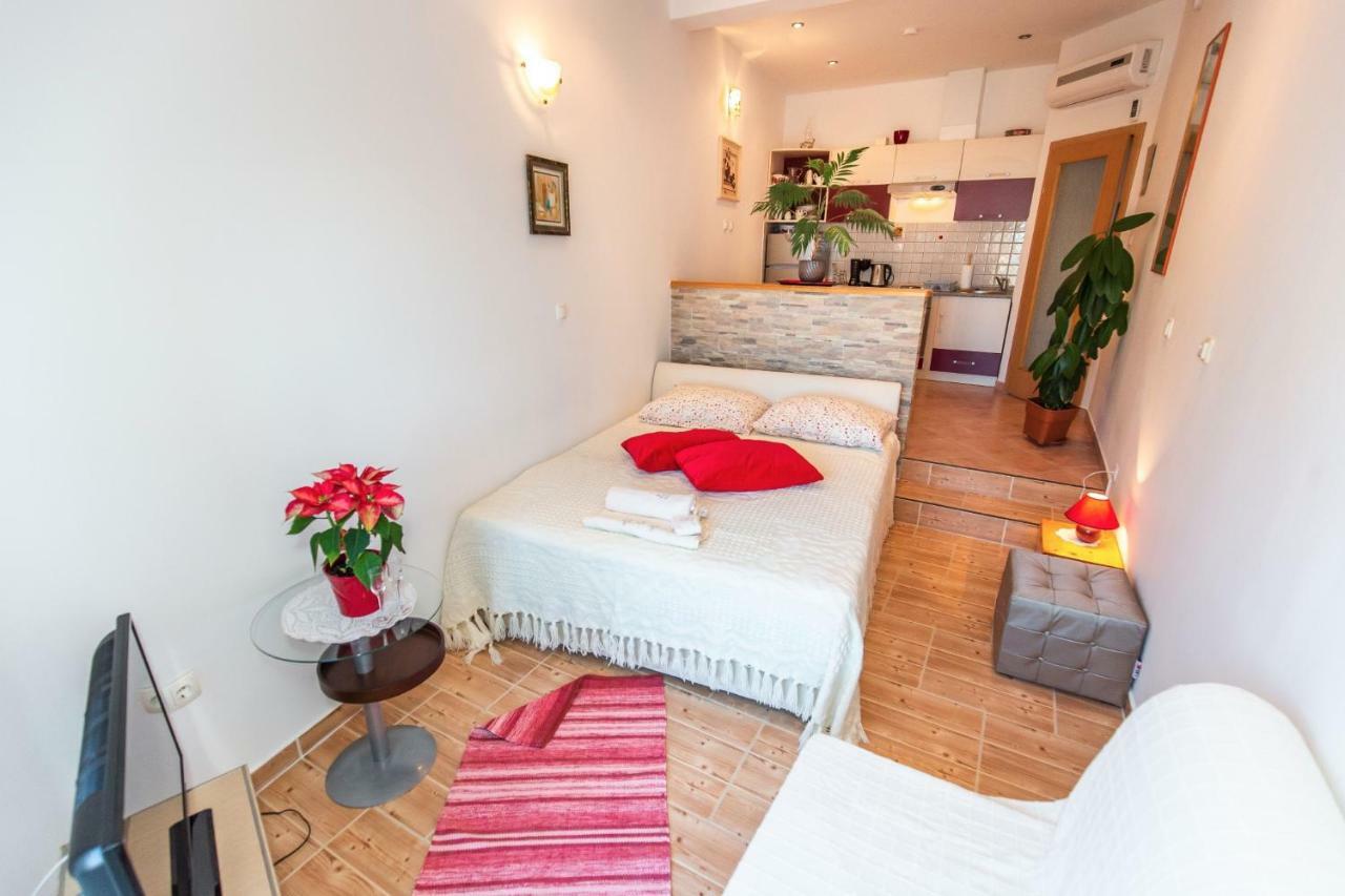 Apartment Jasna With Breathtaking Sea View, Terrace And Free Parking Hreljin Esterno foto